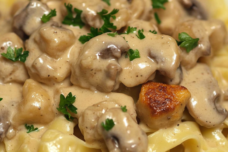 Fettuccine met kipfilet