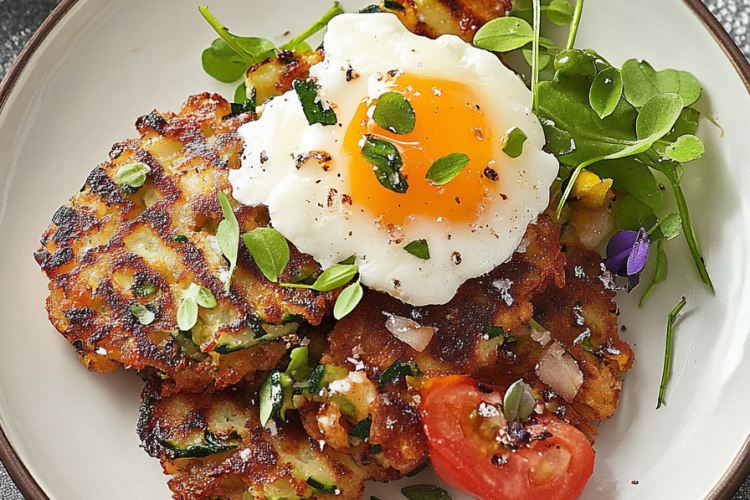 Ontbijt Courgette Fritters