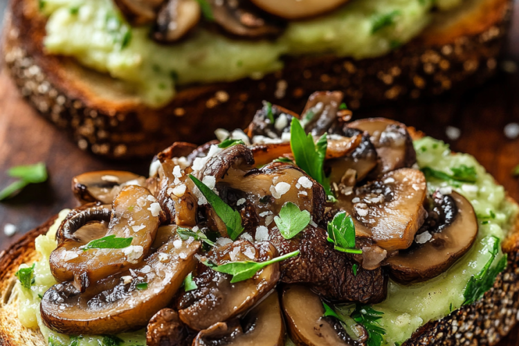 beste toasts met champignons