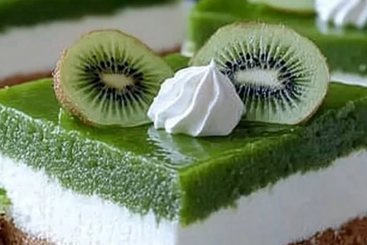 kiwi-torte zonder bakken