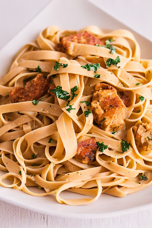 5-Ingredient Linguine final dish beautifully presented and ready to serve