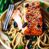 Asian Salmon Noodles