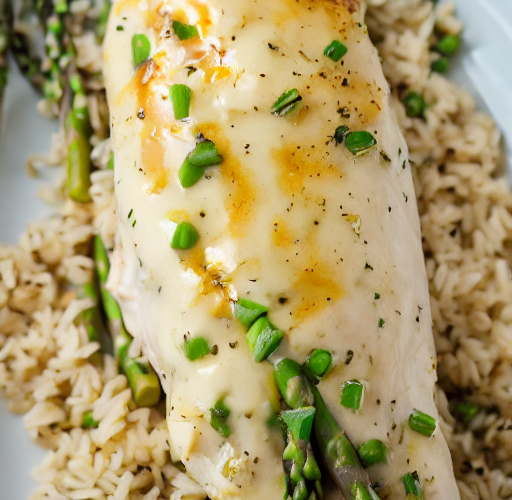 Asparagus Stuffed Chicken Breast