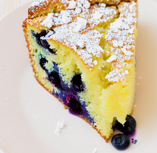 Blueberry Greek Yogurt Cake