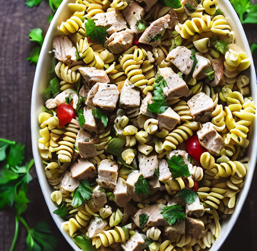 Chicken Corn Pasta Salad