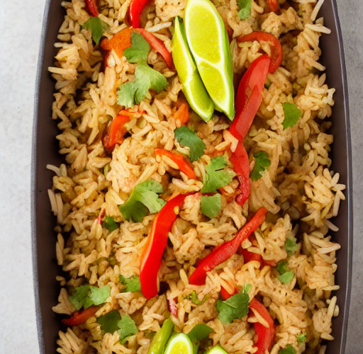 Chicken Fajita Rice Skillet
