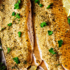 Garlic Lemon Butter Trout