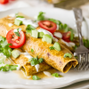 Green Chicken Enchiladas