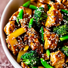 Honey Sesame Chicken Stir Fry