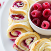 Lemon Raspberry Danish Rolls