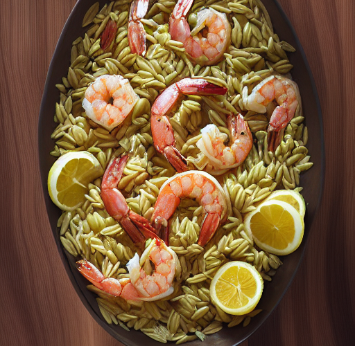 Lemon Shrimp Orzo