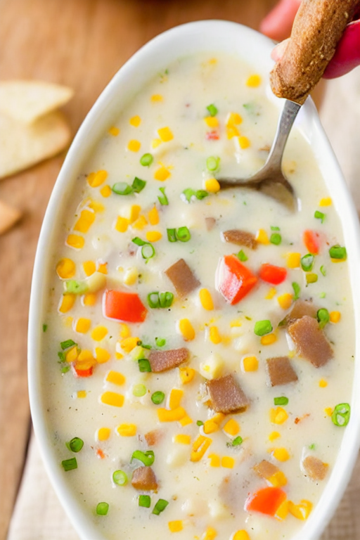 Loaded Baked Potato Soup final dish beautifully presented and ready to serve