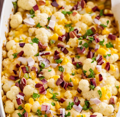 Loaded Cauliflower Casserole Recipe