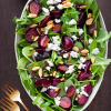 Plum Spinach Salad