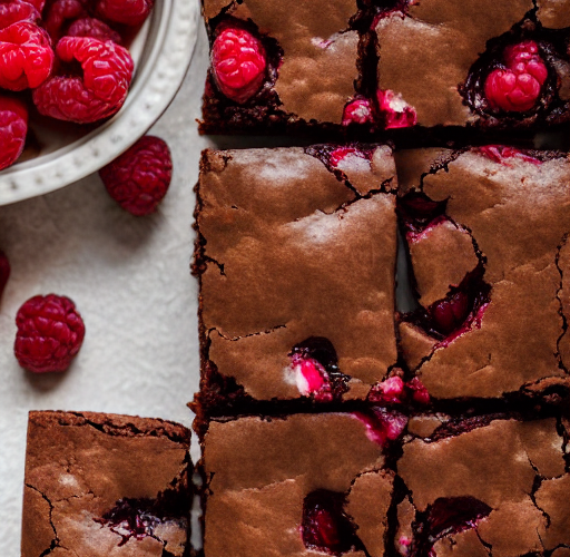 Raspberry Brownies