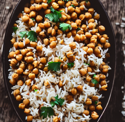 Rice with Chickpeas Recipe
