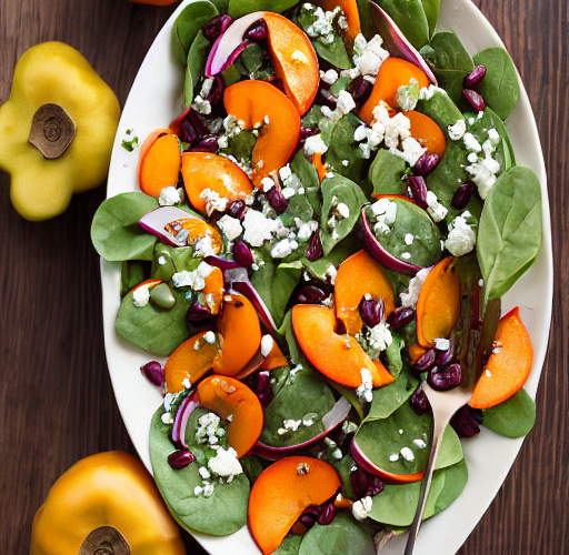 Spinach Persimmon Salad Tips