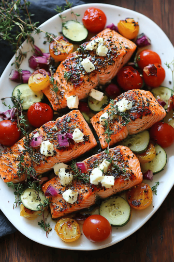 5-Ingredient Salmon Dinner