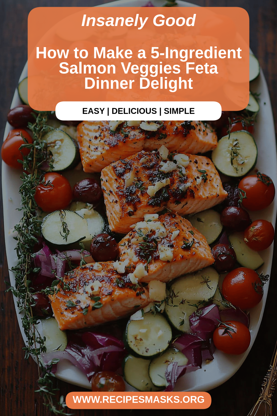 5-Ingredient Salmon Dinner final dish beautifully presented and ready to serve