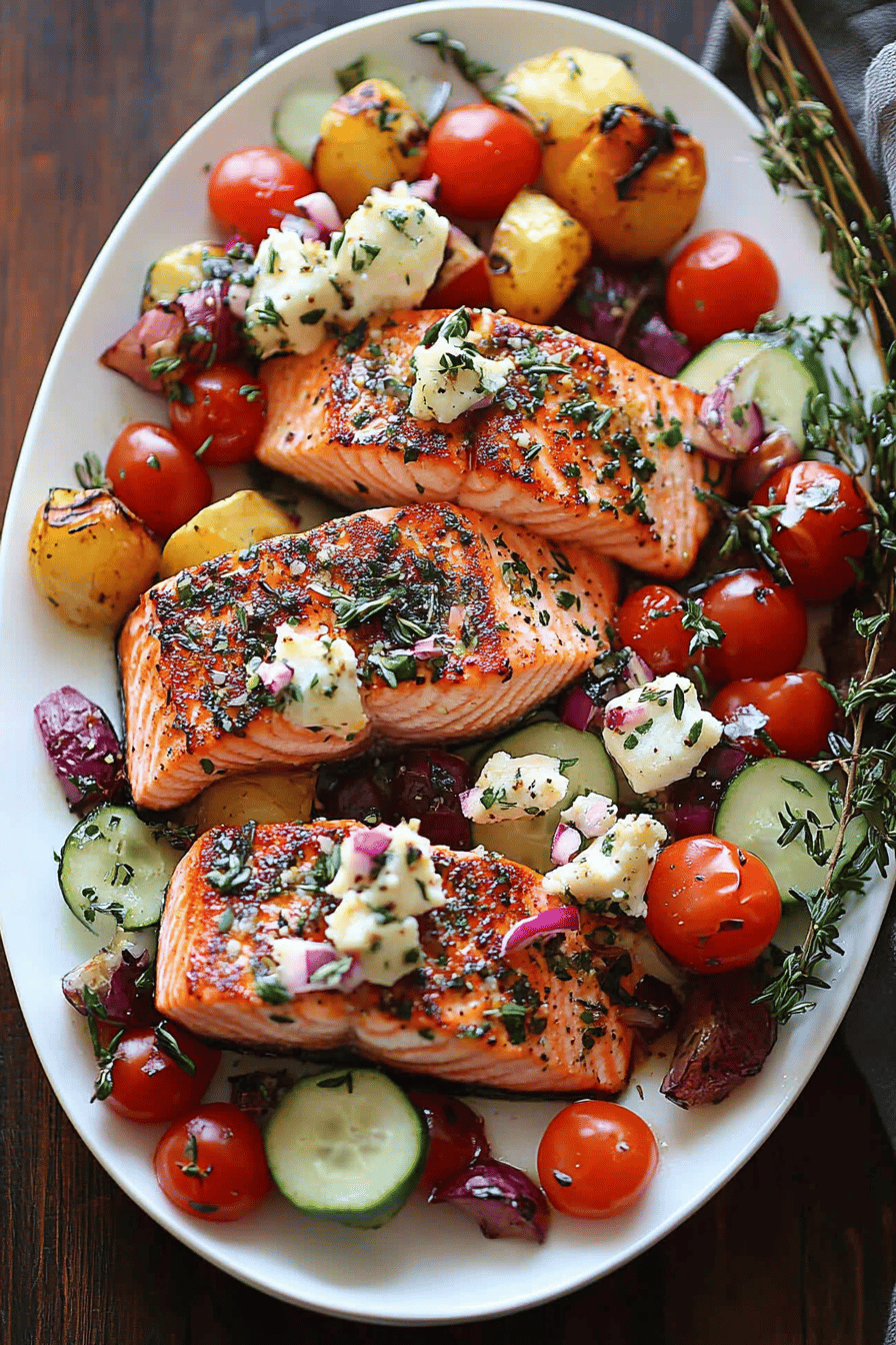 5-Ingredient Salmon Dinner slice on plate showing perfect texture and swirl pattern