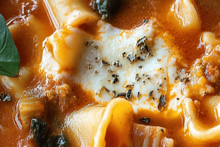 7-Layer Lasagna Soup