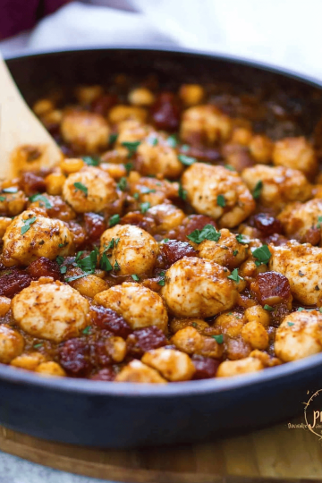 BBQ chicken skillet