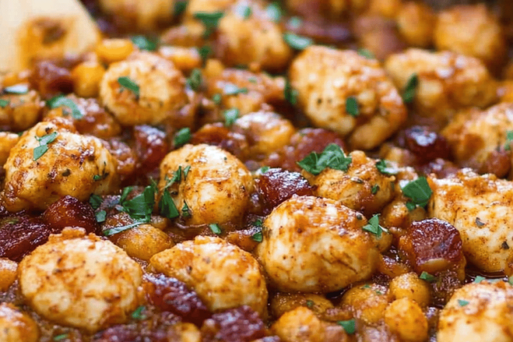 BBQ chicken skillet