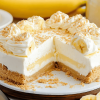 Banana cream cheesecake