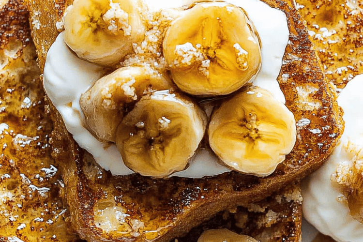 Bananas Foster French Toast