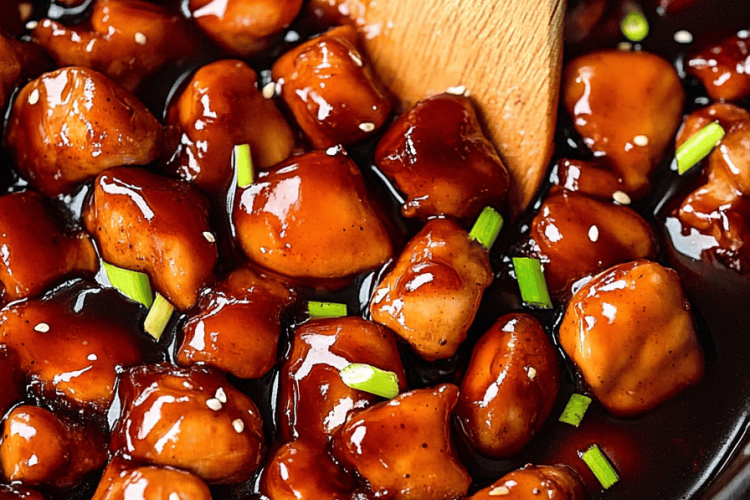 Bourbon chicken