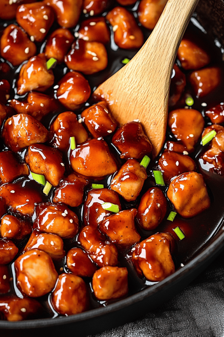 Bourbon chicken