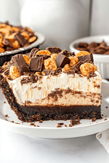 Butterfinger pie