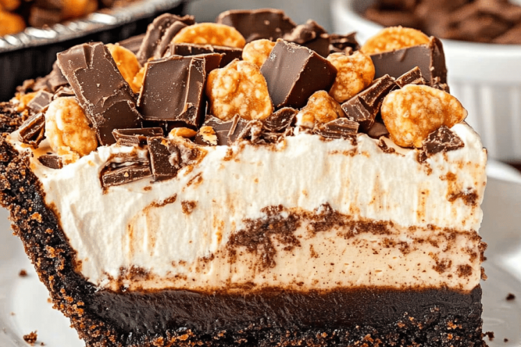 Butterfinger pie