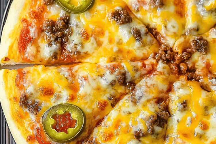 Cheeseburger Pizza Recipe