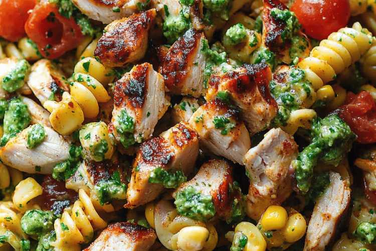 Chicken Corn Pasta Salad