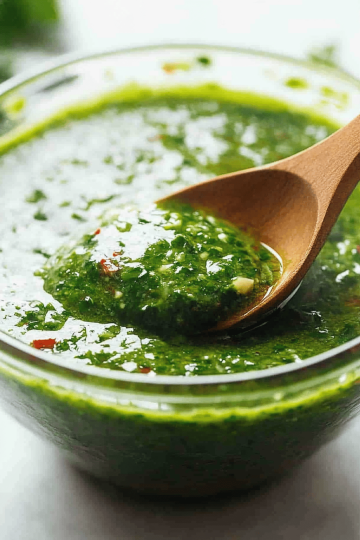 Chimichurri sauce