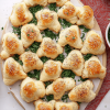 Christmas tree bread