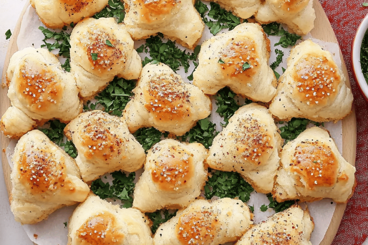 Christmas tree bread
