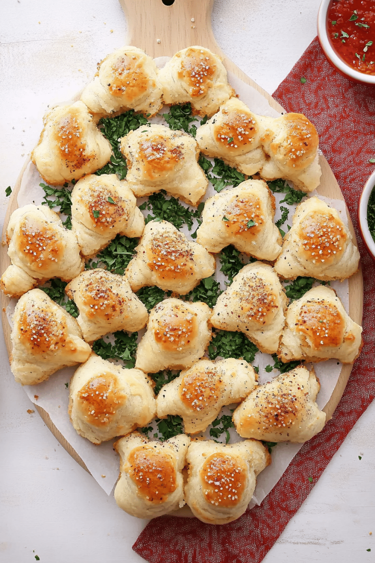 Christmas tree bread