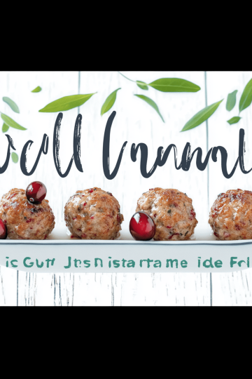 Cranberry Meatballs