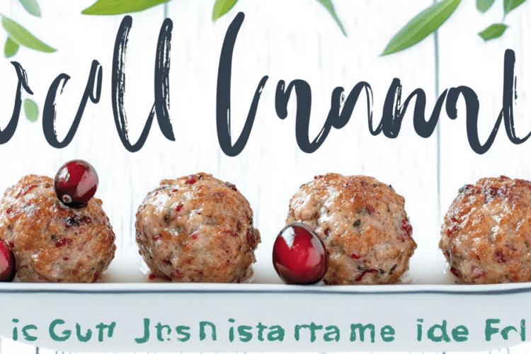 Cranberry Meatballs
