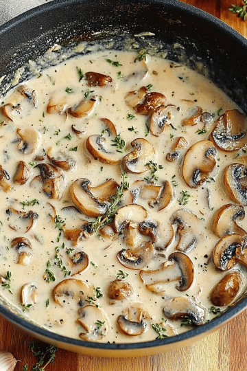 Creamy Mushroom Sauce