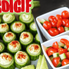 Cucumber bites