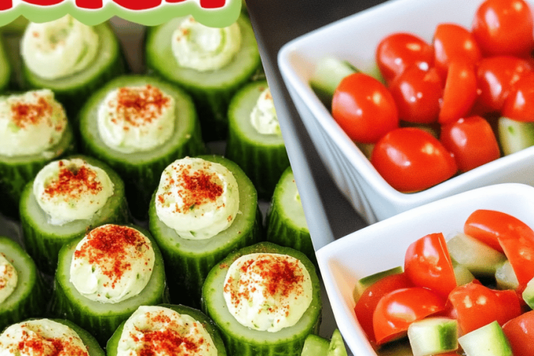 Cucumber bites
