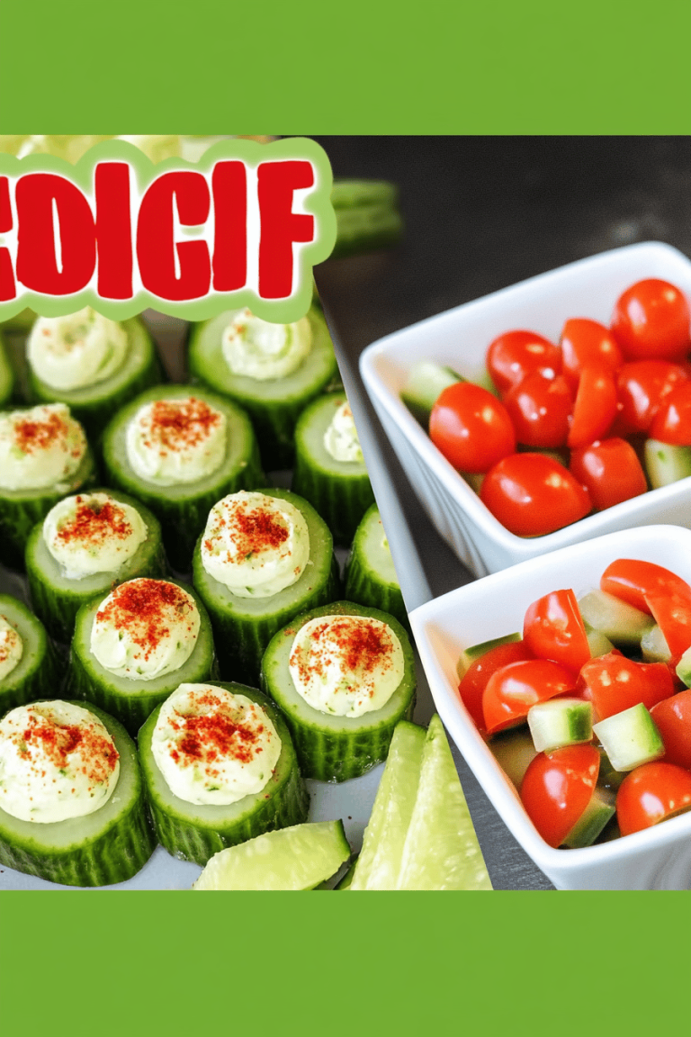 Cucumber bites