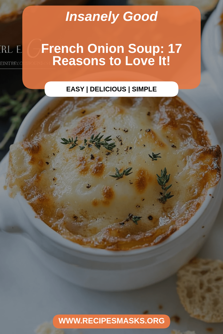 French onion soup final dish beautifully presented and ready to serve