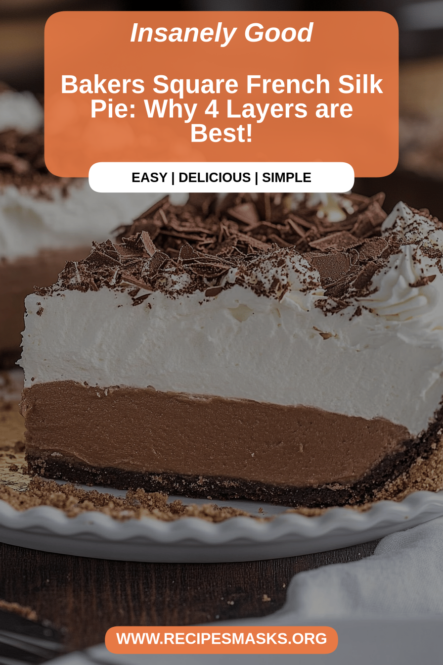 French silk pie final dish beautifully presented and ready to serve