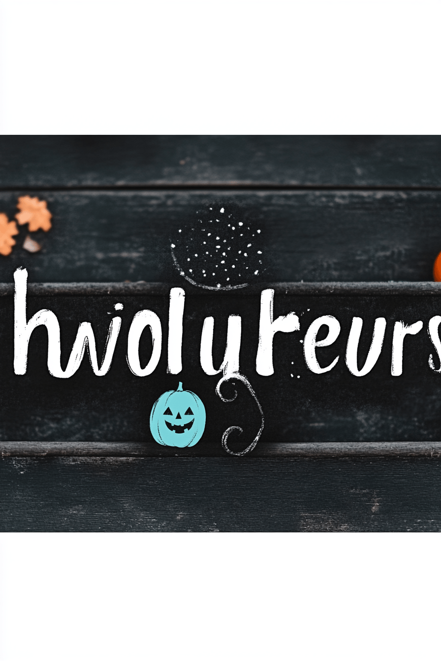 Halloween ideas ingredients organized and measured on kitchen counter