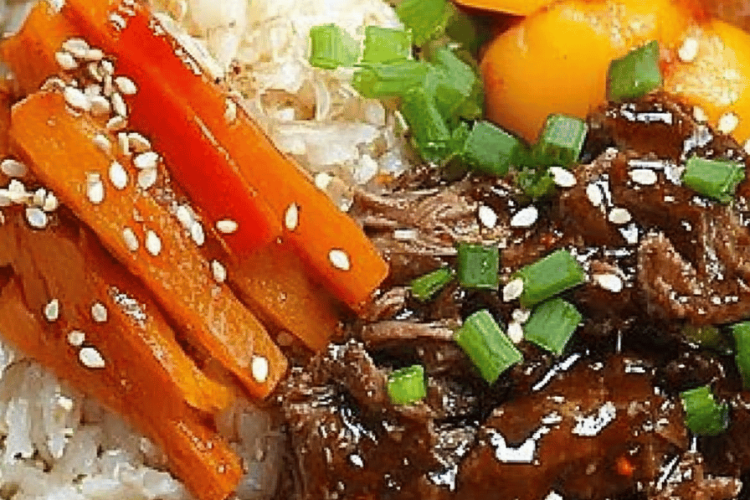 Korean beef bowl