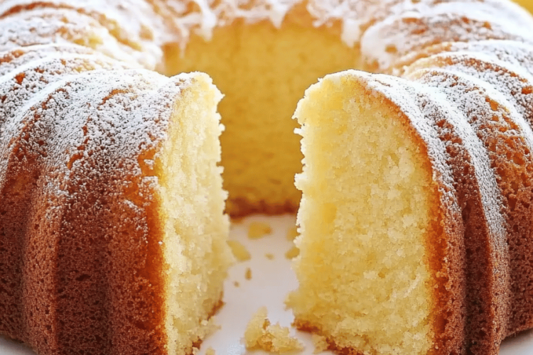 Lemon pound cake